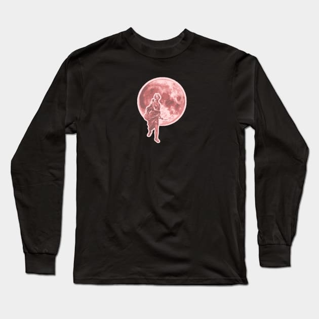 Diana the Huntress - Pink Variant Long Sleeve T-Shirt by mellamomateo